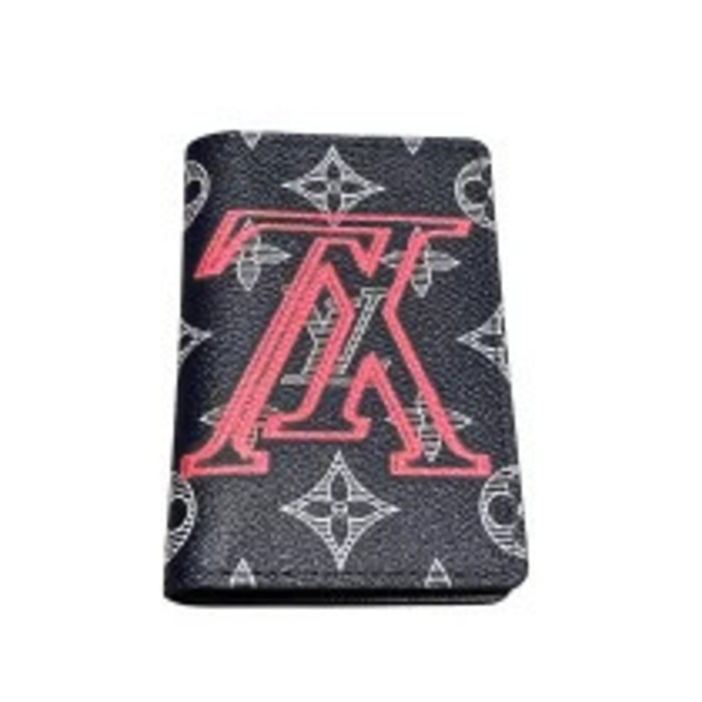 Louis Vuitton Organizer de Poche Navy Blue Monogram Ink Card Case